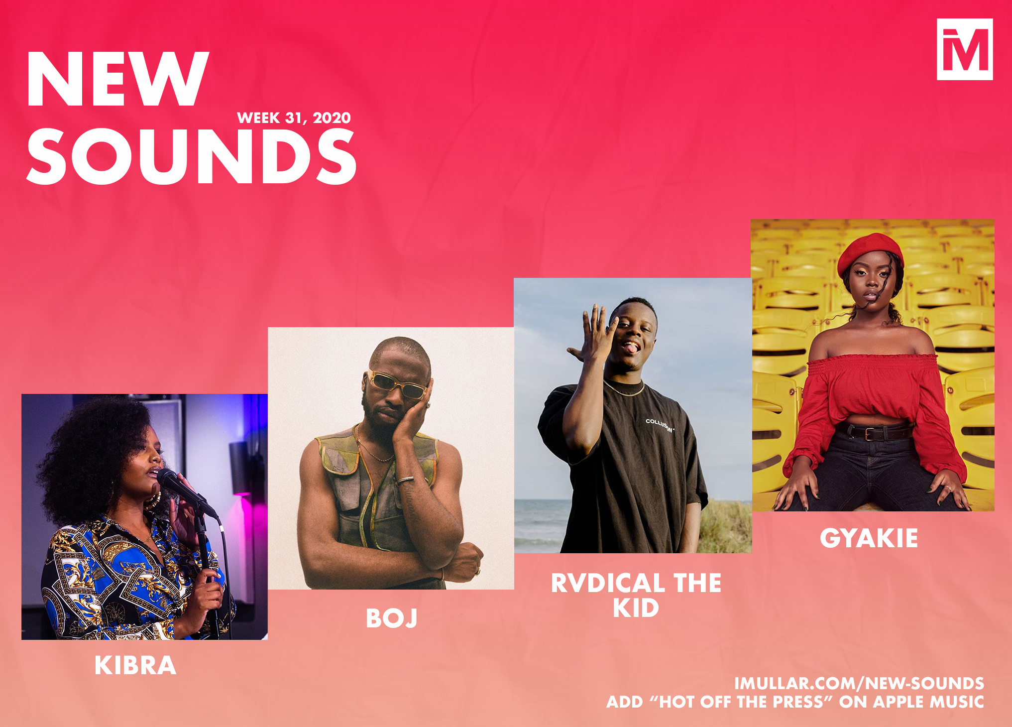 NEW SOUNDS WEEK 31 2020