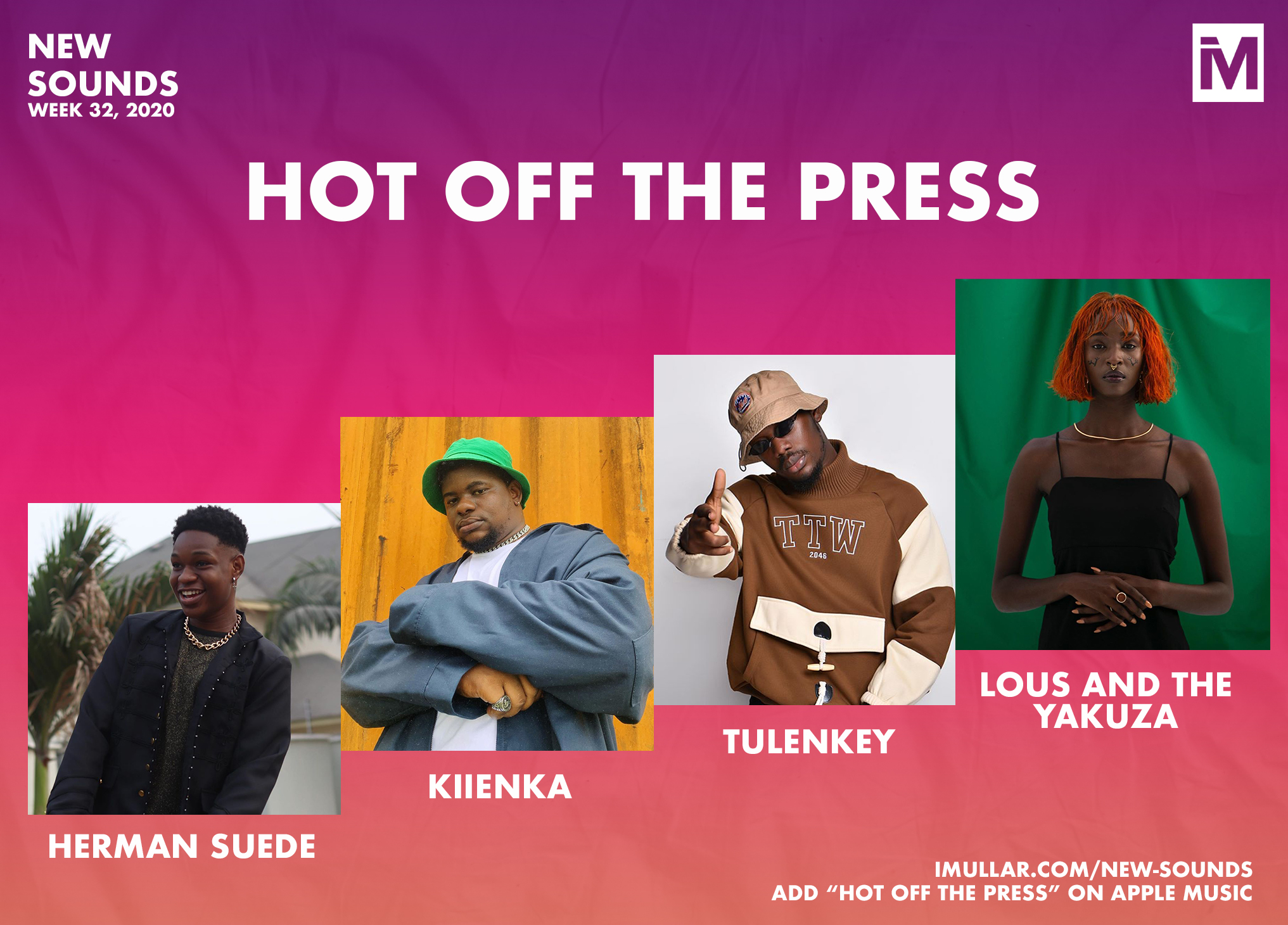 NEW SOUNDS WEEK 32 2020