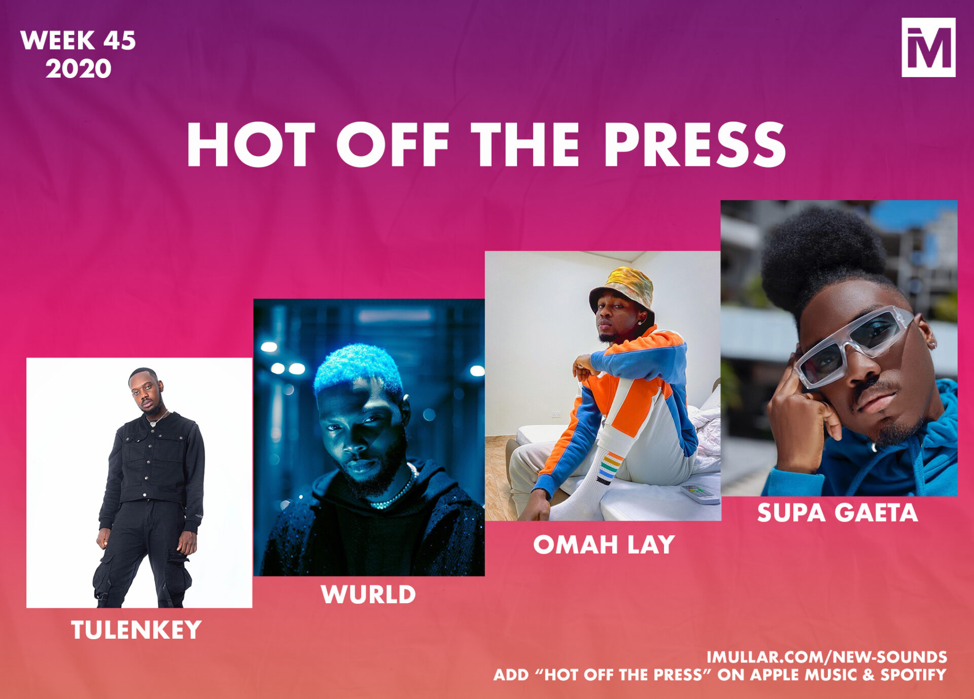 NEW SOUNDS WEEK 45 2020