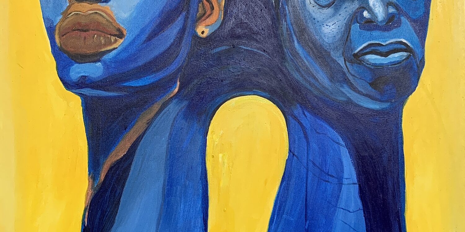 ArtistName Helena Sackey Title Conversation Year 2021 Dimentions 76.2 X 101cm