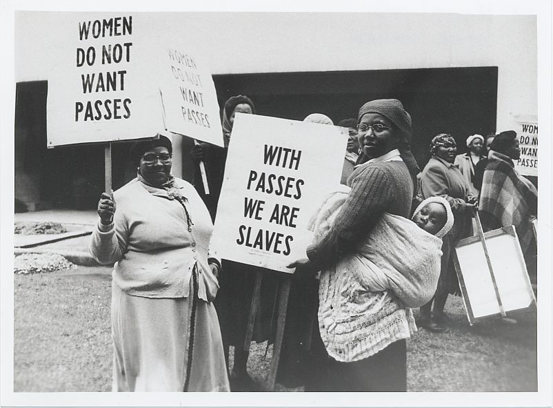 South African Women Protesting